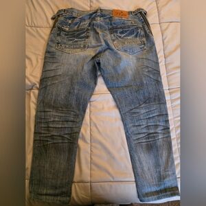 PRPS distressed blue jeans